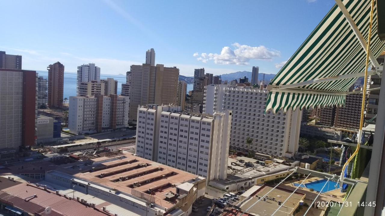 Apto San Angelo Benidorm Vistas Al Mar 400 M Εξωτερικό φωτογραφία