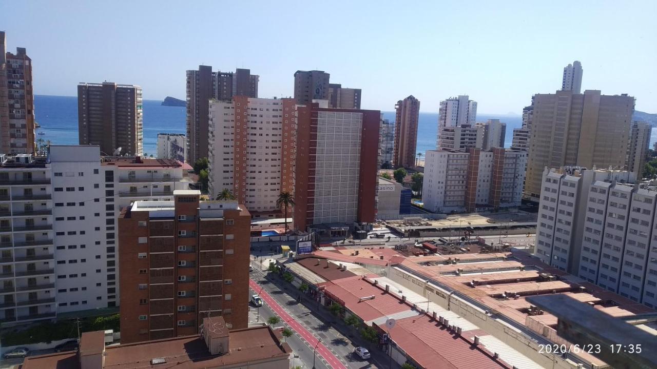 Apto San Angelo Benidorm Vistas Al Mar 400 M Εξωτερικό φωτογραφία