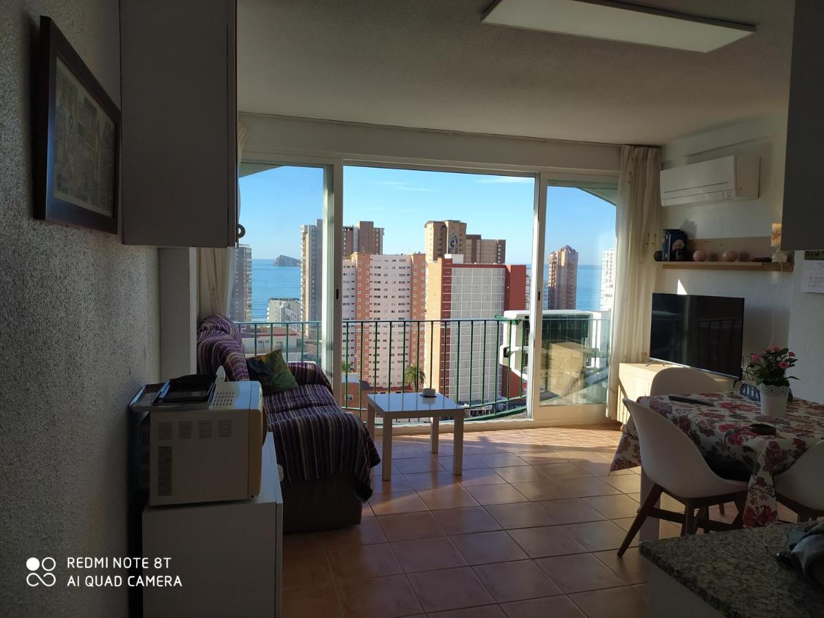 Apto San Angelo Benidorm Vistas Al Mar 400 M Εξωτερικό φωτογραφία