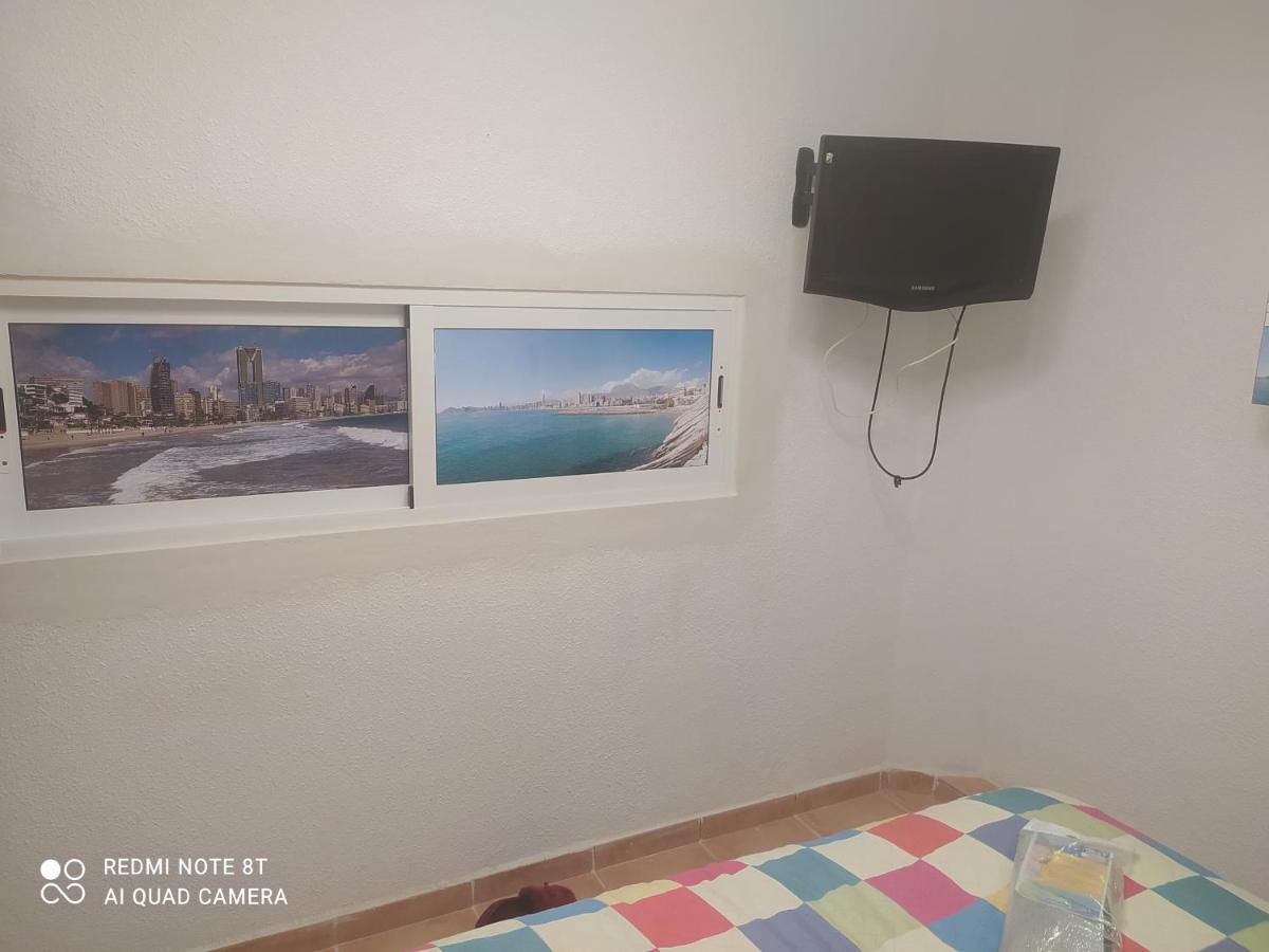 Apto San Angelo Benidorm Vistas Al Mar 400 M Εξωτερικό φωτογραφία